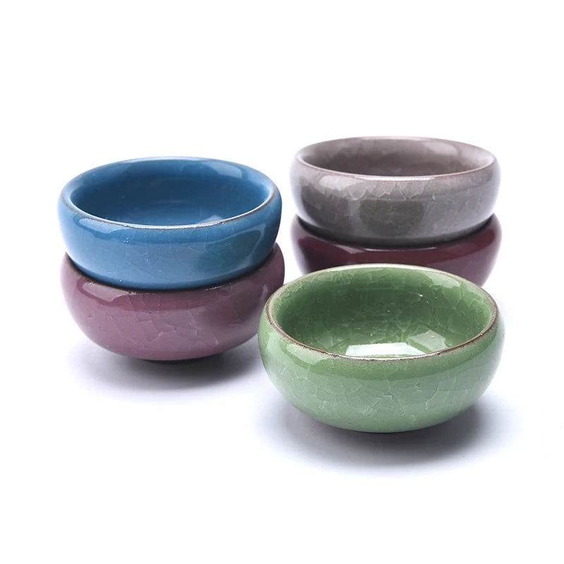 Chinese Style Bonsai Pots Breathable Stoneware Bonsai Pots With Holes Bonsai Training Flowerpot Ceramic Crafts